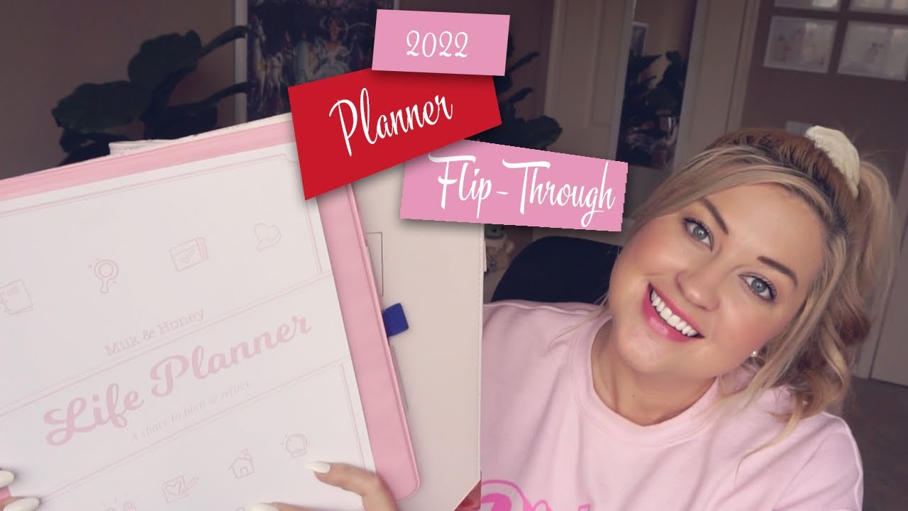 2022 PLANNER SET UP | MILK & HONEY LIFE BINDER PLANNER FLIP-THROUGH