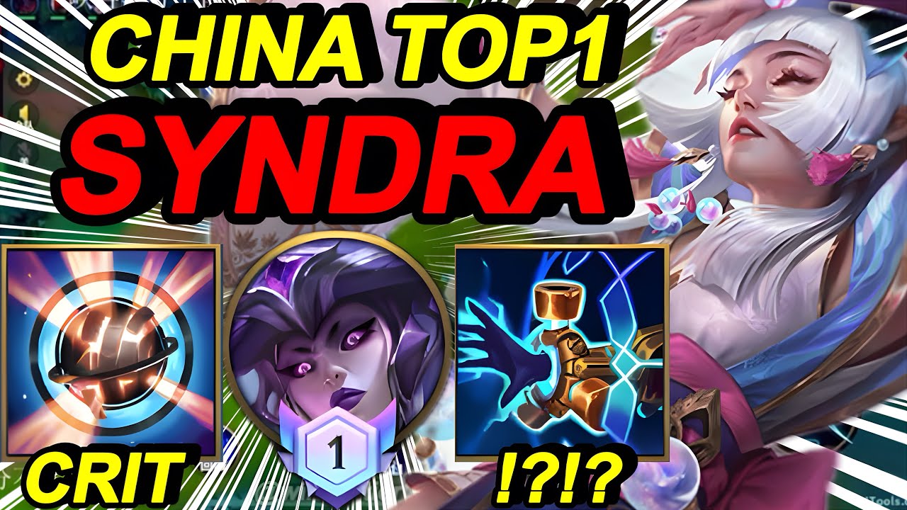 Wild Rift China Top1 Syndra Mid - Insane Poke Damage - Best Build Rune - China Server Rank Gameplay
