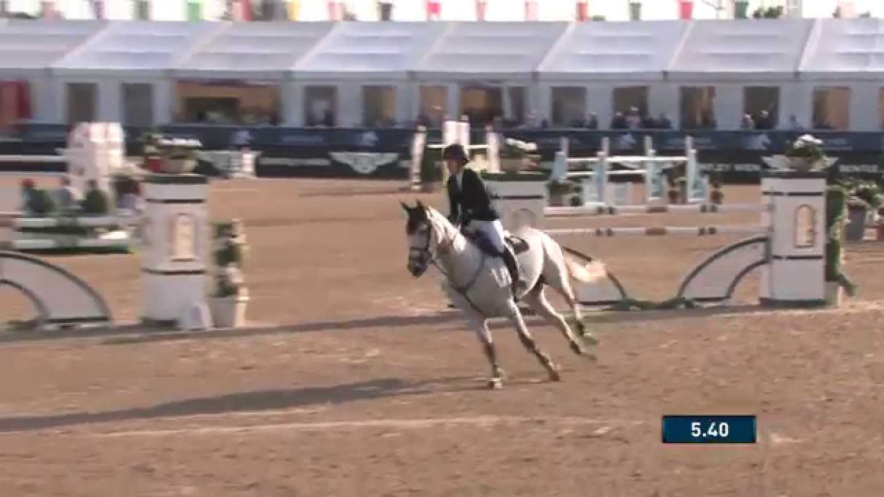 Nicole Walker mit Contenance 2014 Donnerstag CSI2* Gold Tour...