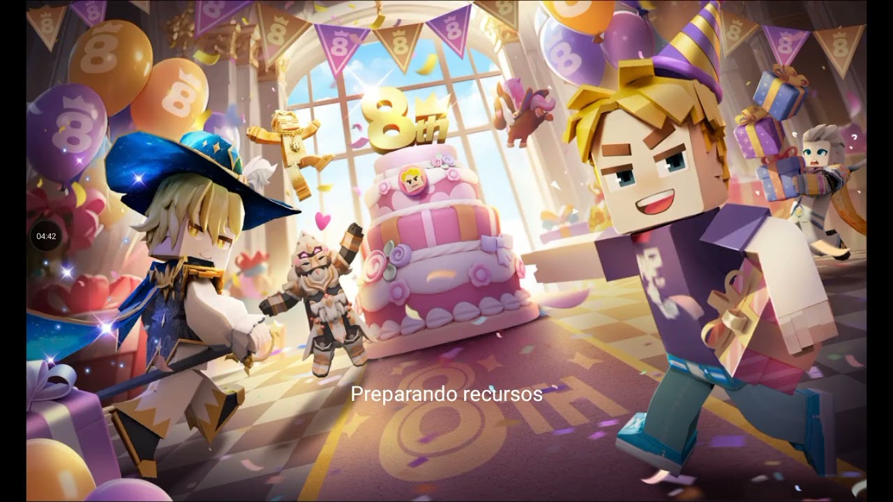 Jugando blockman go