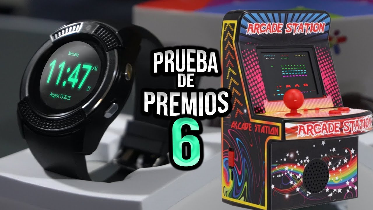 Prueba de Premios 6 - Smart Watch y Mini Arcade Station