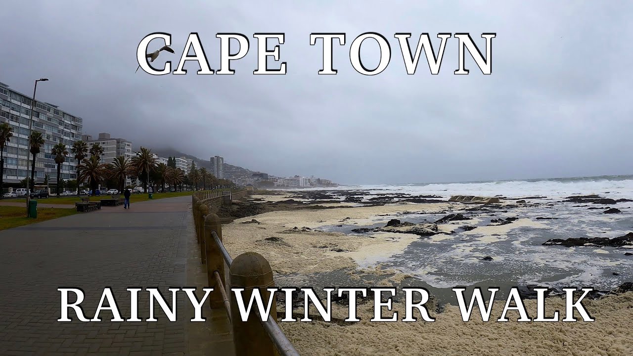 Wandering Cape Town in the Rain Winter City Walk || Vorgewandert - Quick Virtual Travel