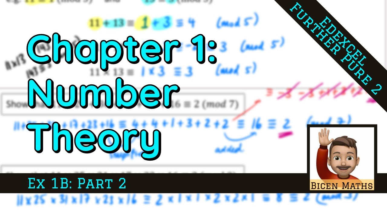 Number Theory 6 &bull; Properties & Rules of Modular Arithmetic &bull; FP2 Ex1C &bull; ♾️