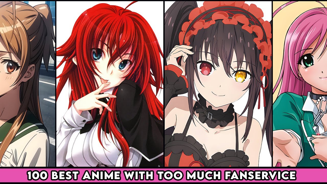 100 Best Anime With Too Much Fan Service