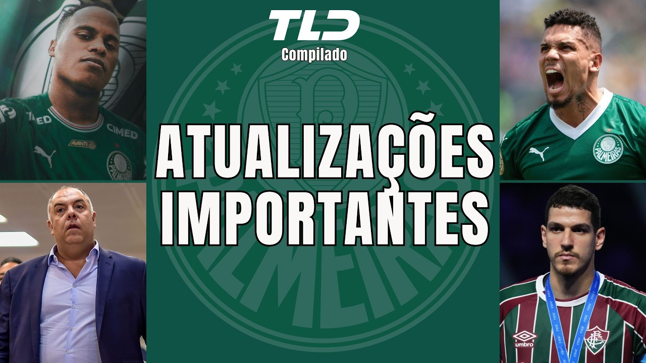 PALMEIRAS TEM ATUALIZAÇÃO POR PAULINHO E PODE TER NOVIDADES NO MERCADO PARA 2026