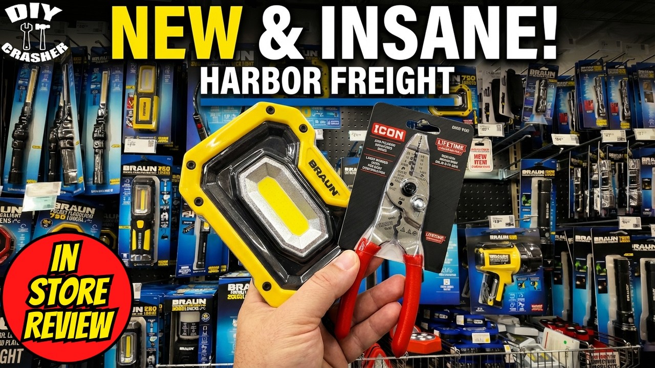 Компания Harbor Freight только что выпустила новые инструменты, и они просто невероятные!