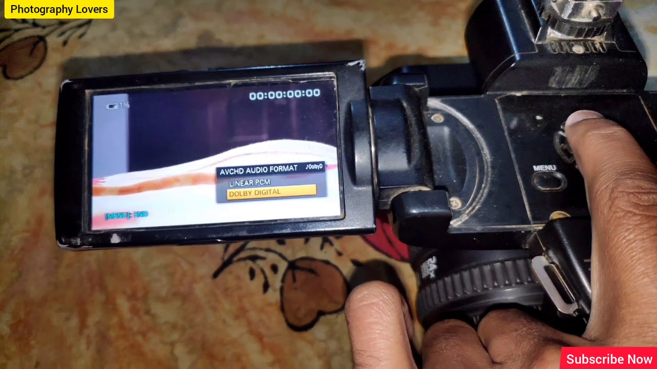 Full Audio setting ( internal & outer ) in nx 100, nx 200 , nx 80 , nx 70 all sony camera setting