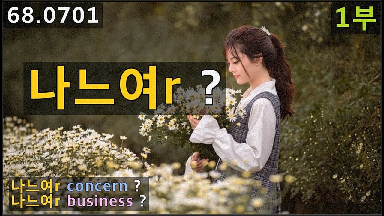 None of your business VS None of your concern, 68.0701, 운배영