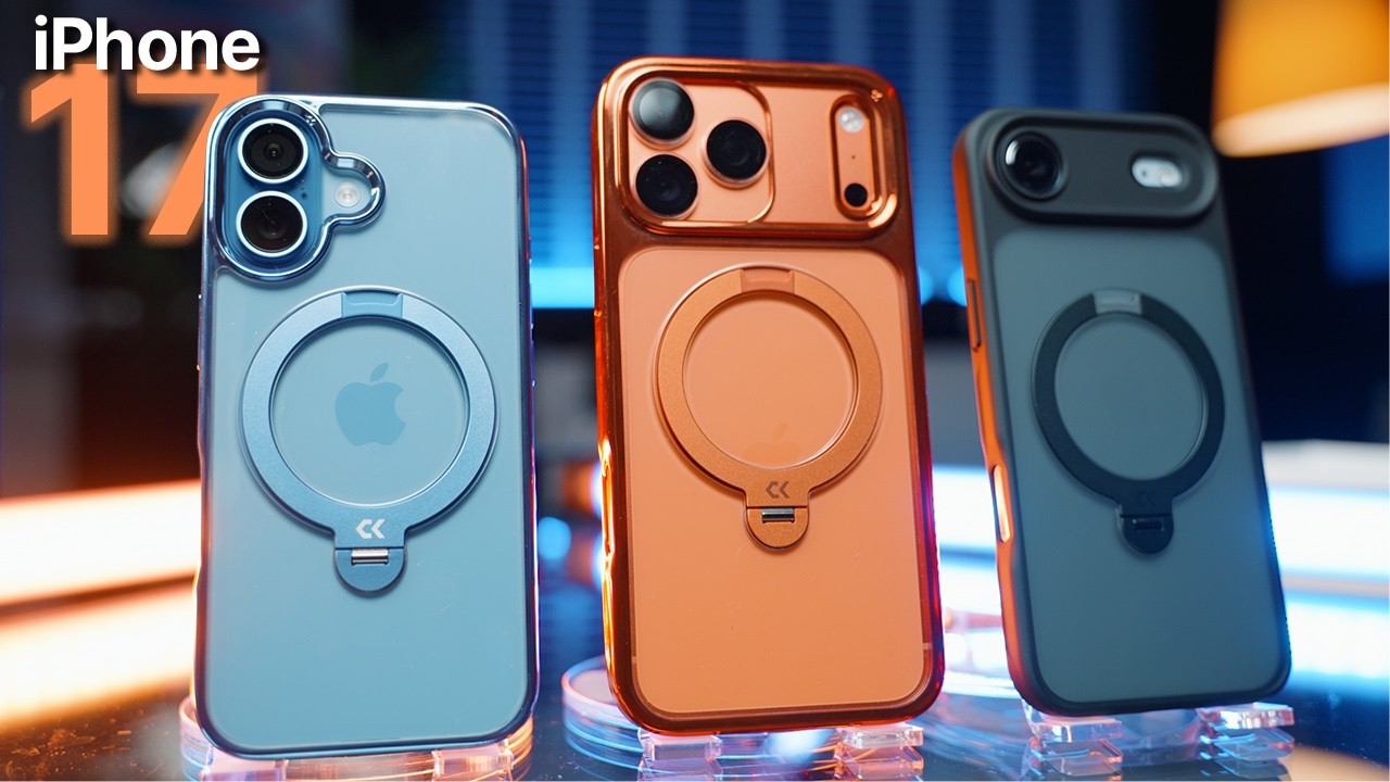 iPhone 17 и Casekoo: прочный MagSafe, подставка на 360° и защита камеры!
