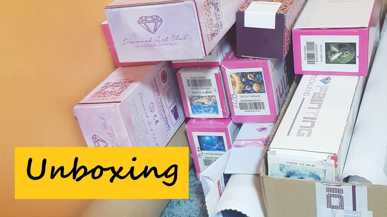 Daimond Painting# Unboxing# DPD