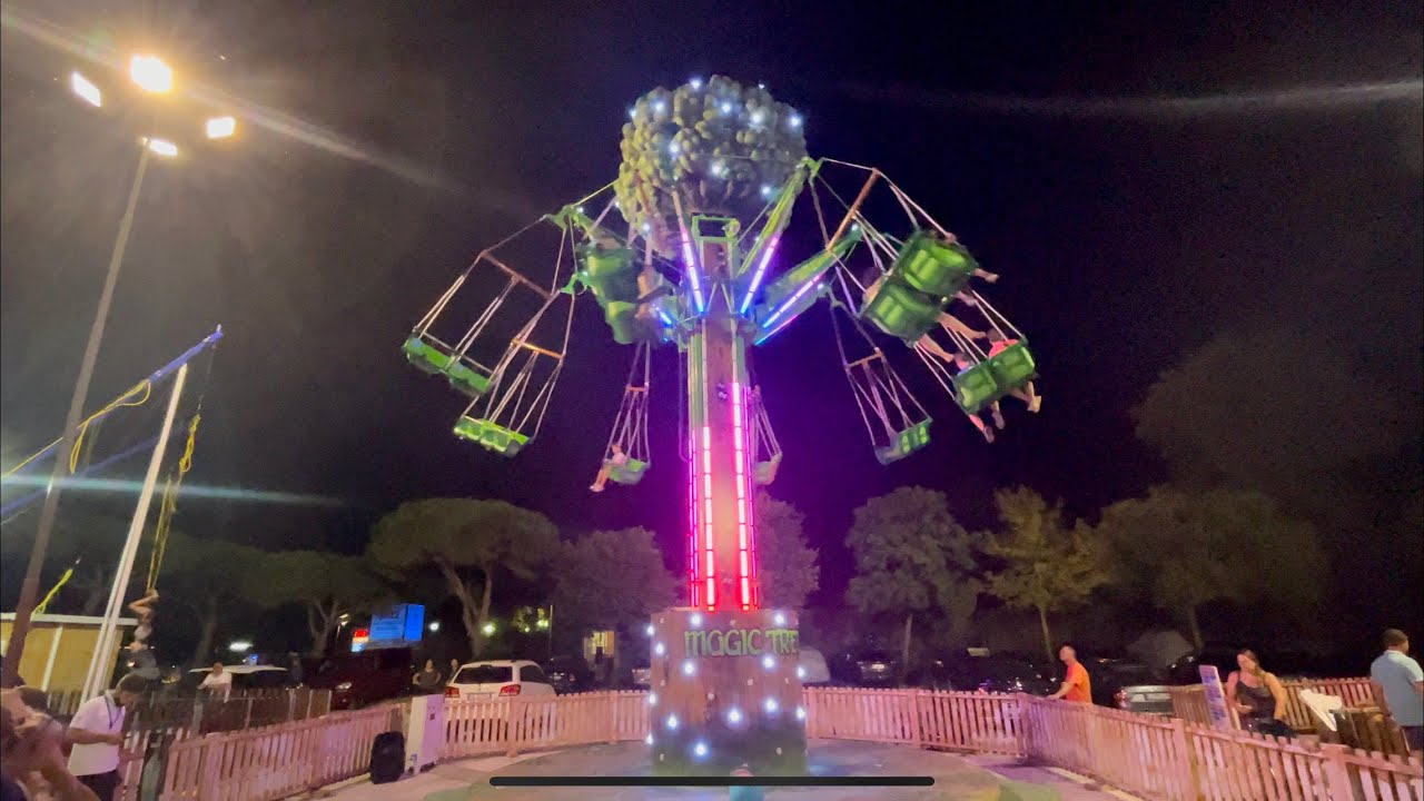 Pra delle Torri Camping- Luna Park Kirmes 4k