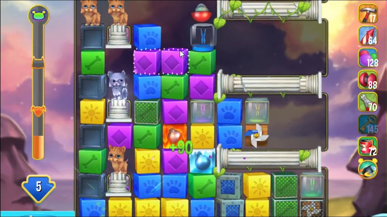 Pet Rescue Saga Level 2933 - NO BOOSTERS | SKILLGAMING ✔️