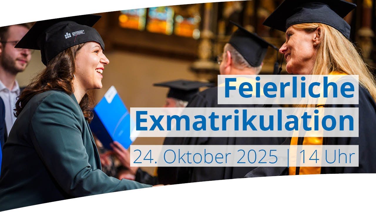 Feierliche Exmatrikulation 2025 an der Hochschule Mittweida