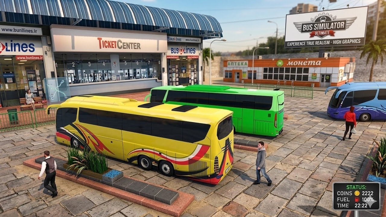 BUS SIMULATOR ULTIMATE LIVE 🔴 BUS DRIVING 3D GAMES 🚌 Mercedes Benz | Zuuks | Kids Gaming Video #live