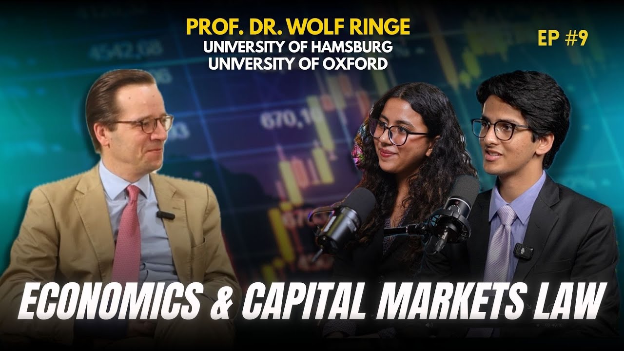 Power of Economics in AI and Law | Prof. Wolf Georg Ringe | University of Hamburg