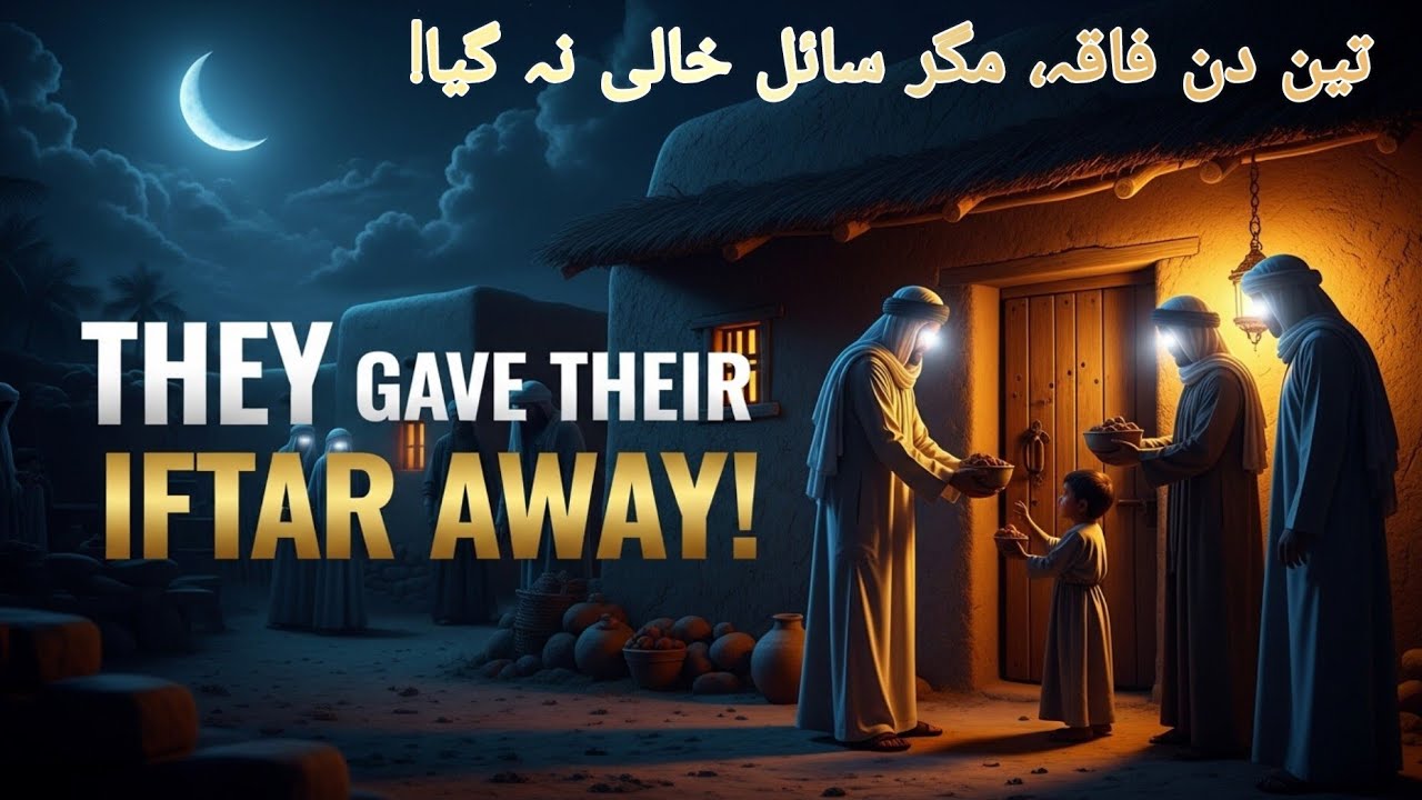 Ramadan & Ahlul Bayt (AS) ka Sabr | 3 Din ka Faqa & Surah Insan | Surah Dahr ka Waqia #quran 