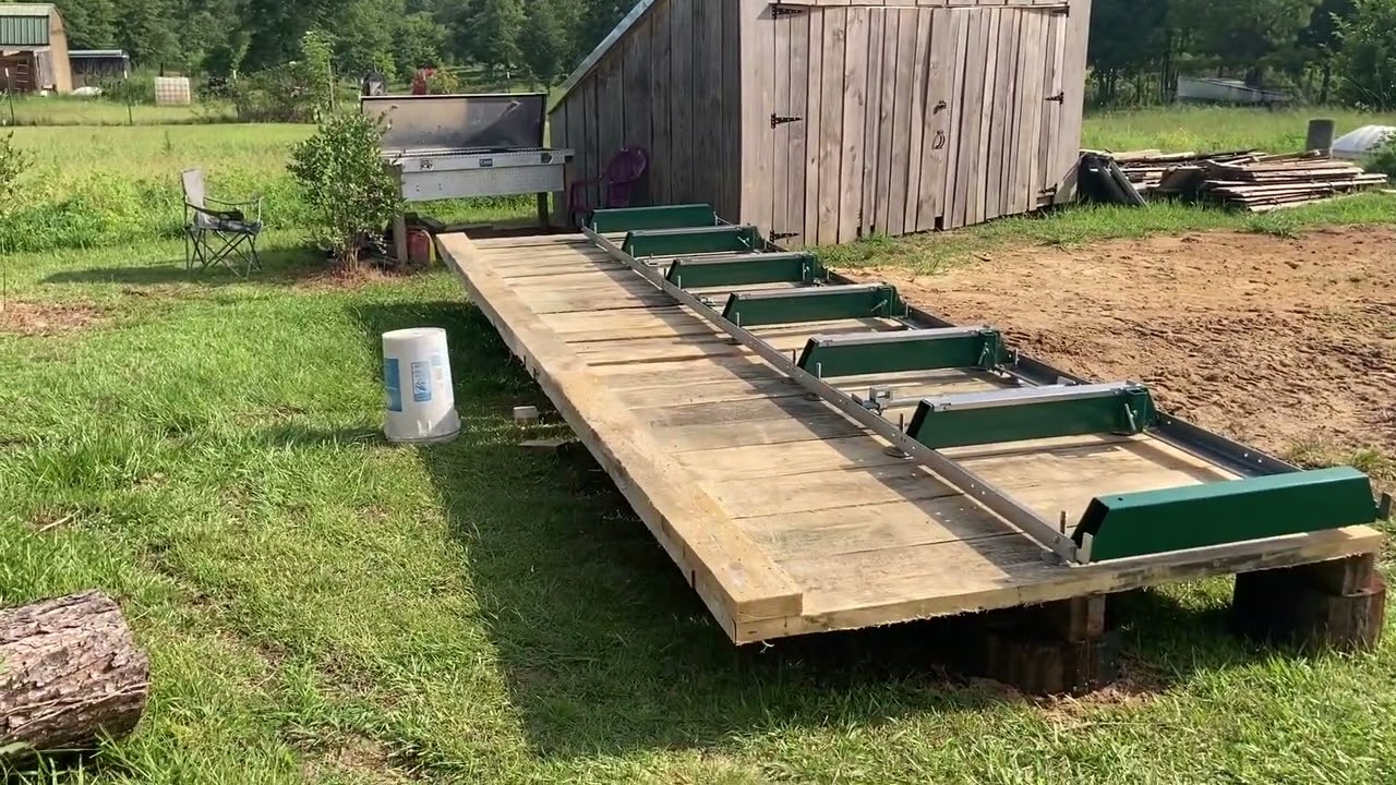Sawmill platform! Finally!