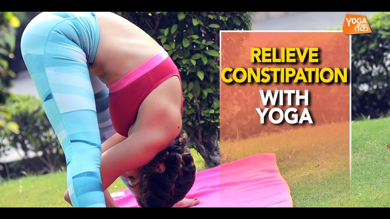 Yoga For Constipation Relief | Wide-Legged Forward Bend | Yoga Tak