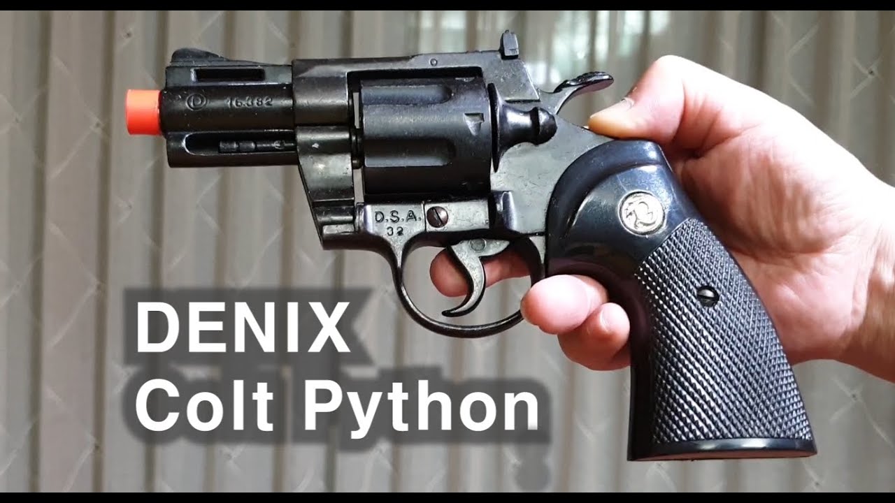 '쇳덩이 총'의 느낌...'데닉스 콜트 파이슨'  DENIX  Colt Python 2.5 inch Review