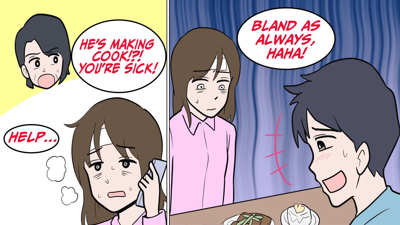 Here's what happened when I collapsed from being sick and my husband mocked me... [Manga Dub]