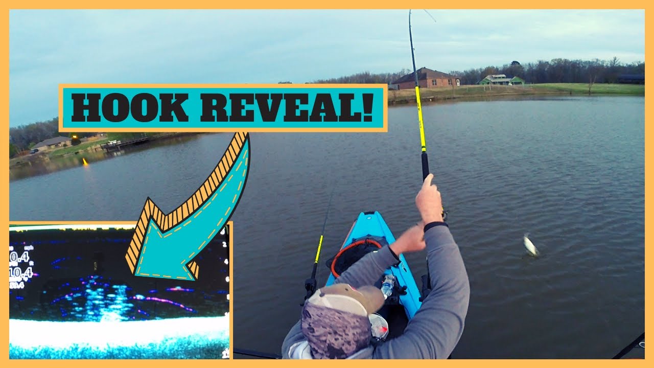 Crappie TROLLING / Kayak Fishing / HOOK REVEAL SPLITSHOT REVIEW