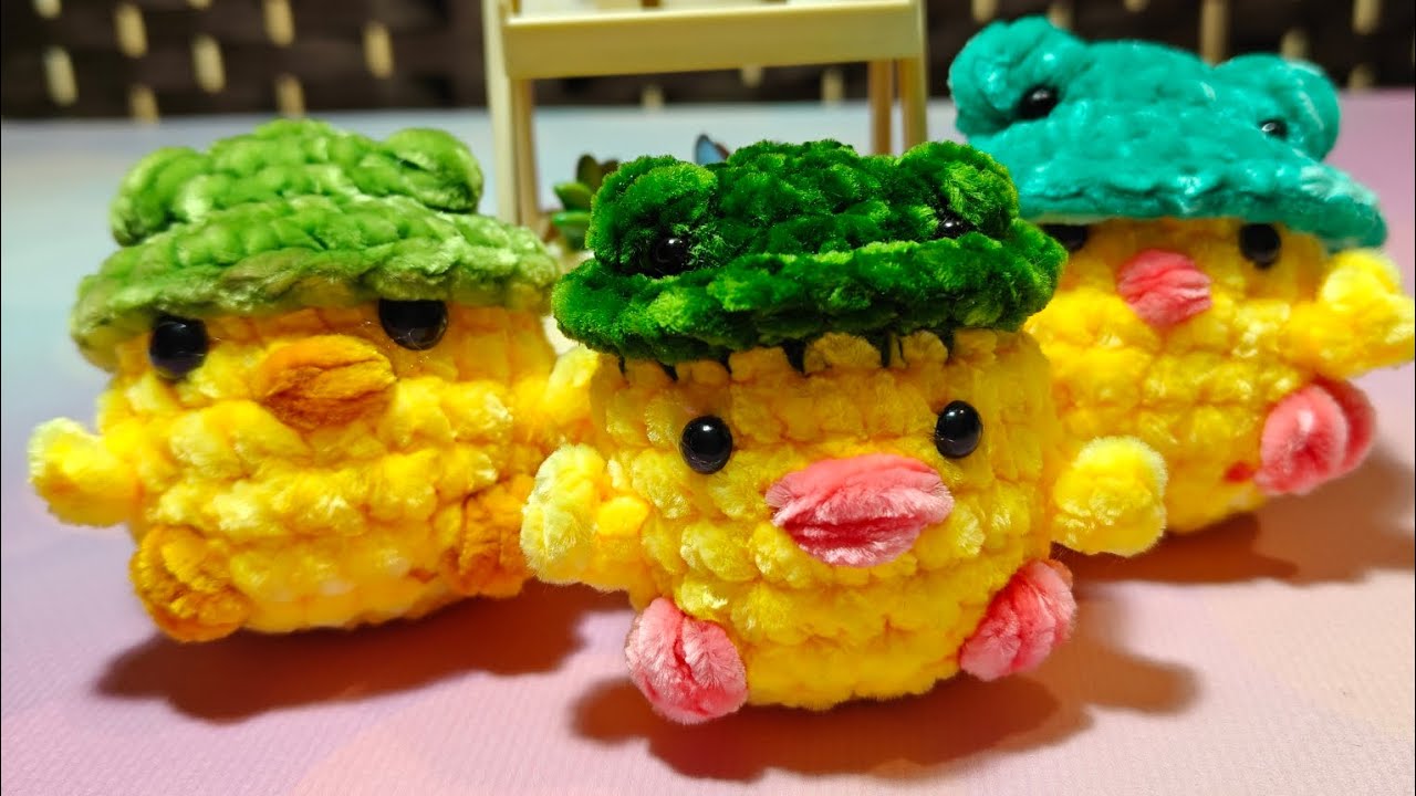 Утёнок крючком МК, Цыпленок МК крючком 