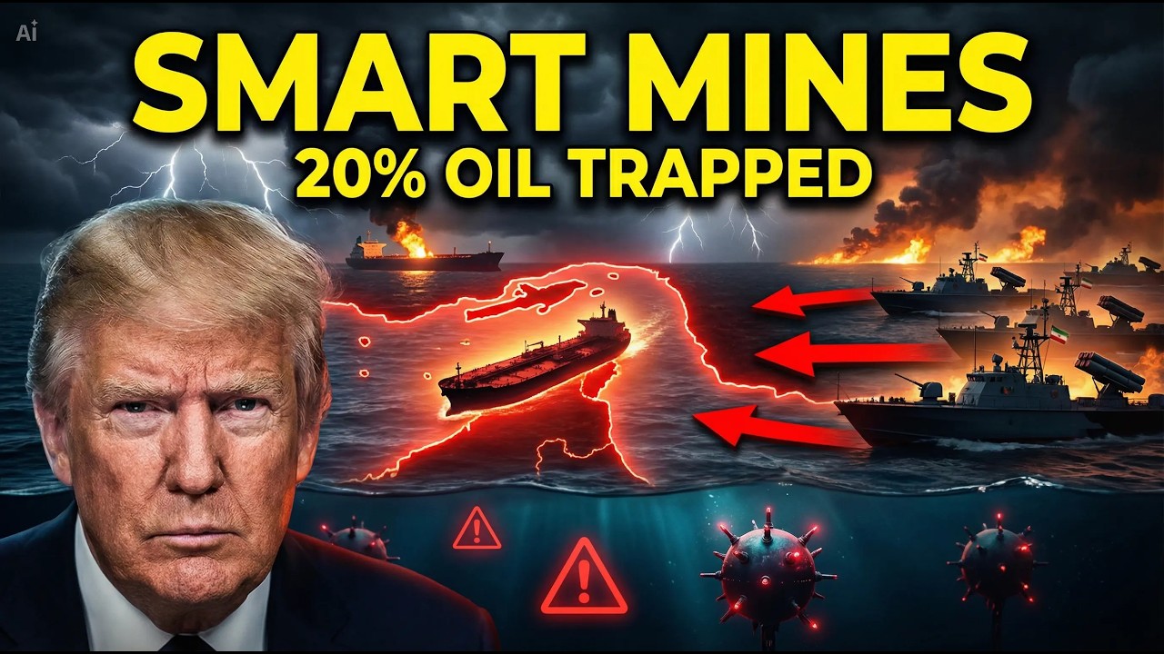 Trump’s Naval Escort Plan — The Moment Iran’s ‘Smart Mines’ Turned the Strait into a Dead Zone