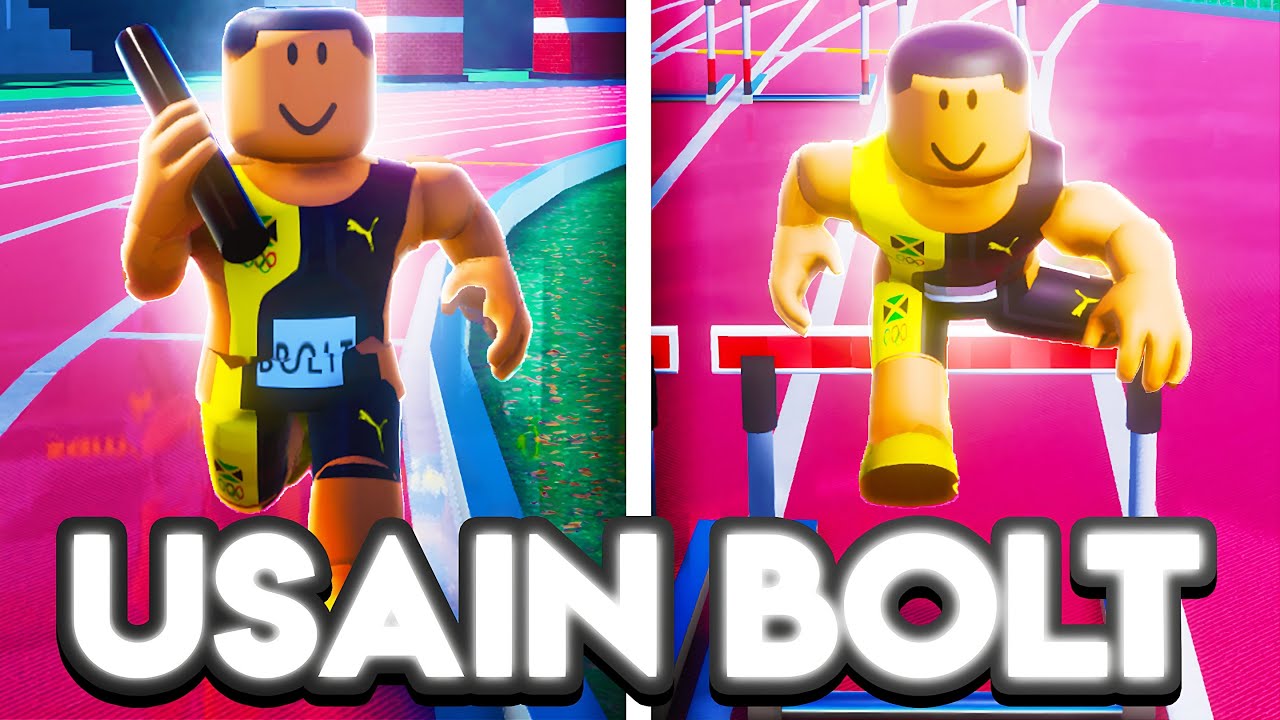 I Became USAIN BOLT In Roblox Track & Field