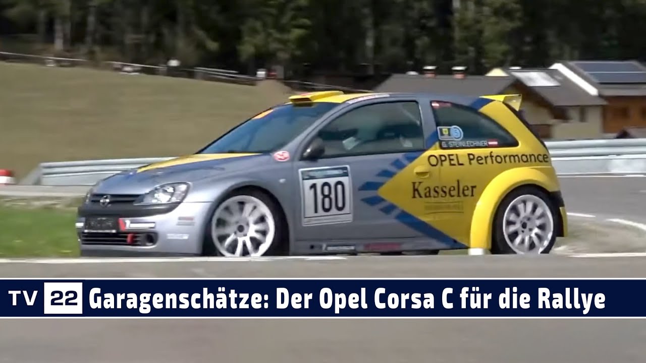 Garagenschätze: Gernot Steinlechners Opel Corsa Super1600 Kit Car Rarität für die Rallye