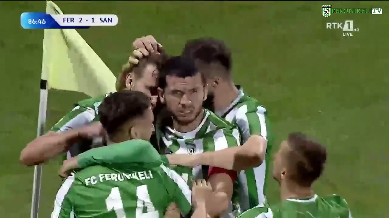 Te gjjtha golat e FC Feronikelit ne Europe