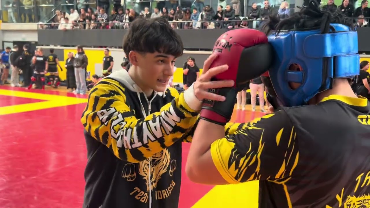 Cuidad deportiva Blanes segundo combate de Zakaria Abarnous 