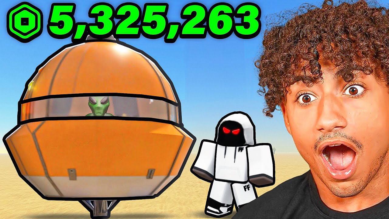 Spending $3,526,303 On The NEW UFO In Roblox Dusty Trip
