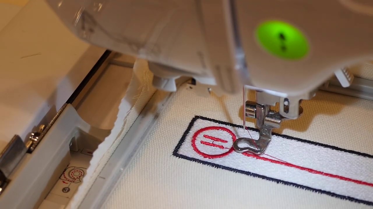 Brother SE600 limitations test Embroidery