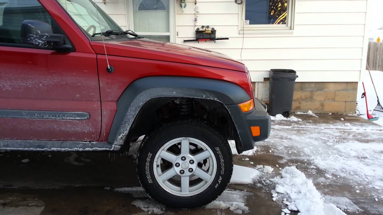 07 jeep liberty daystar 2.5 lift kj