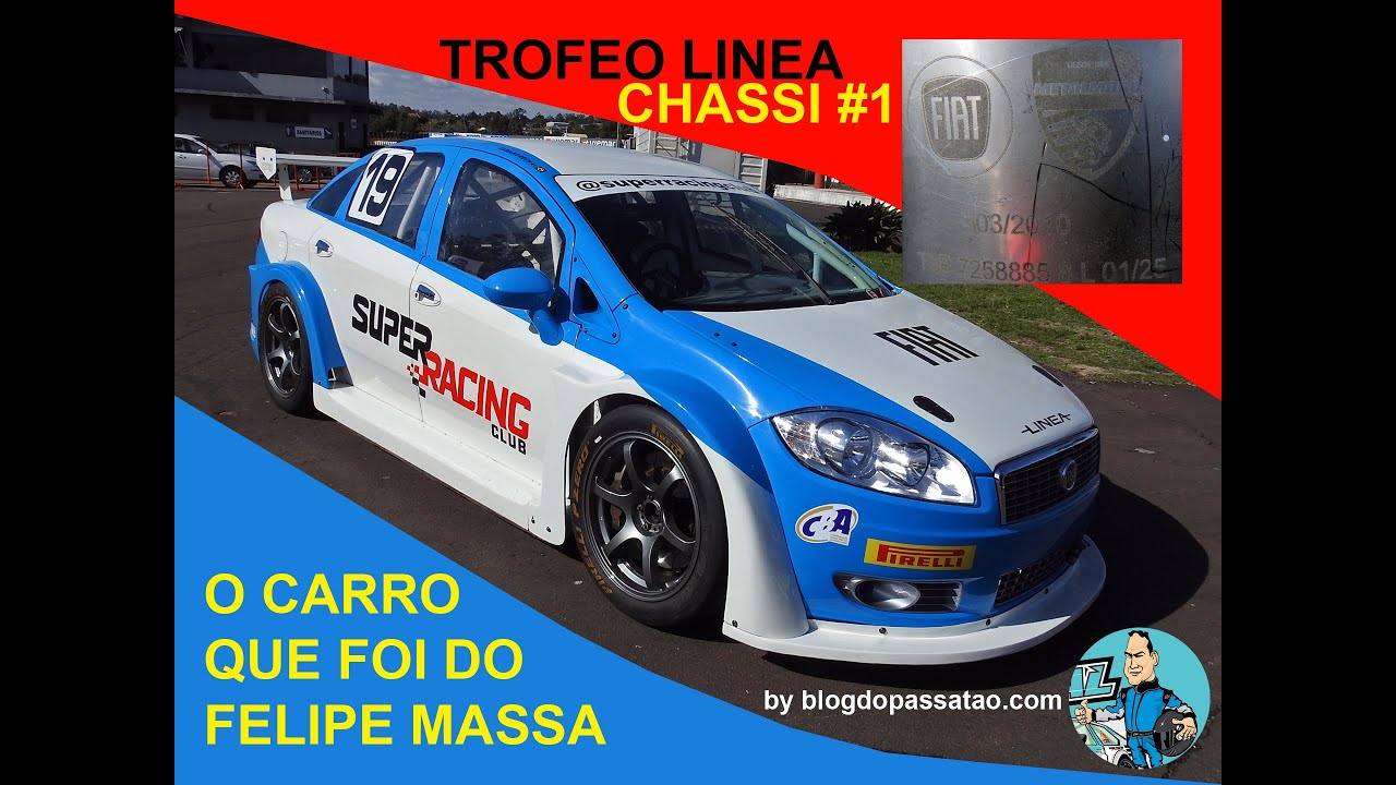 Trofeo Linea chassi #1 - o carro que foi de Felipe Massa
