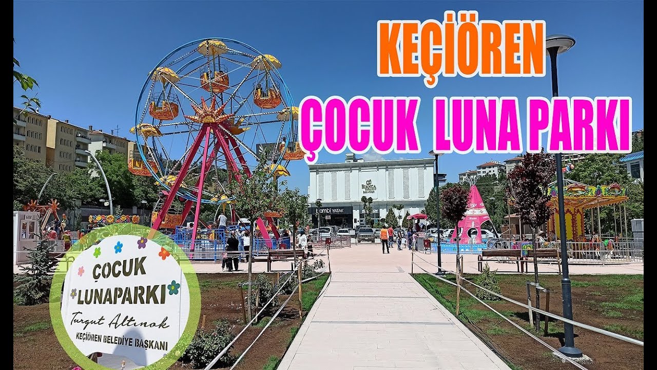 Keçiören Çocuk Lunaparkı / Ankara/ Ücretsiz lunapark
