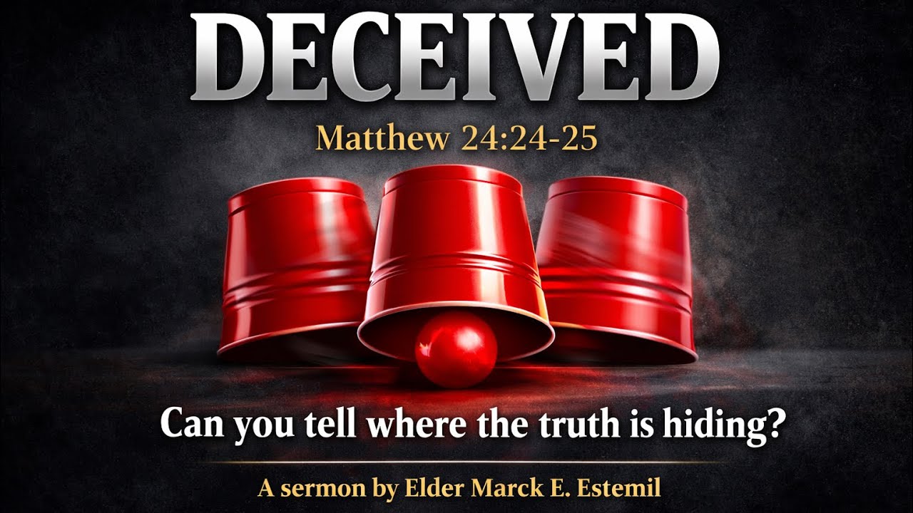 “DECEIVED” -A Powerful & Very Urgent Current Events Sermon by Elder Marck E. Estemil
