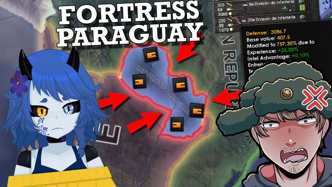They made Paraguay invincible | Hearts of Iron 4 Trial of Allegiance