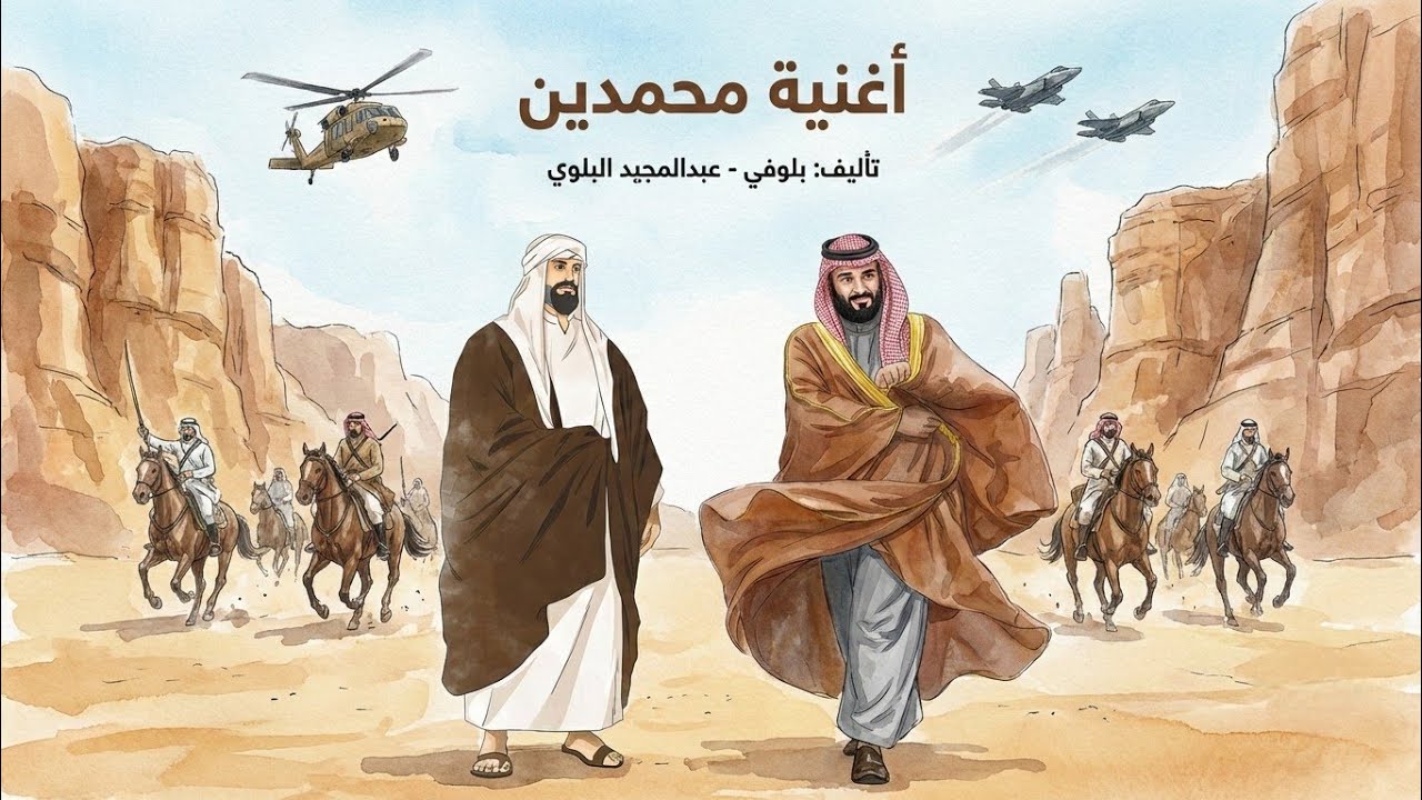 أغنية محمدين :: يوم التأسيس :: مابين محمد بن سعود ومحمد بن سلمان (( على لحن القلطة )) 