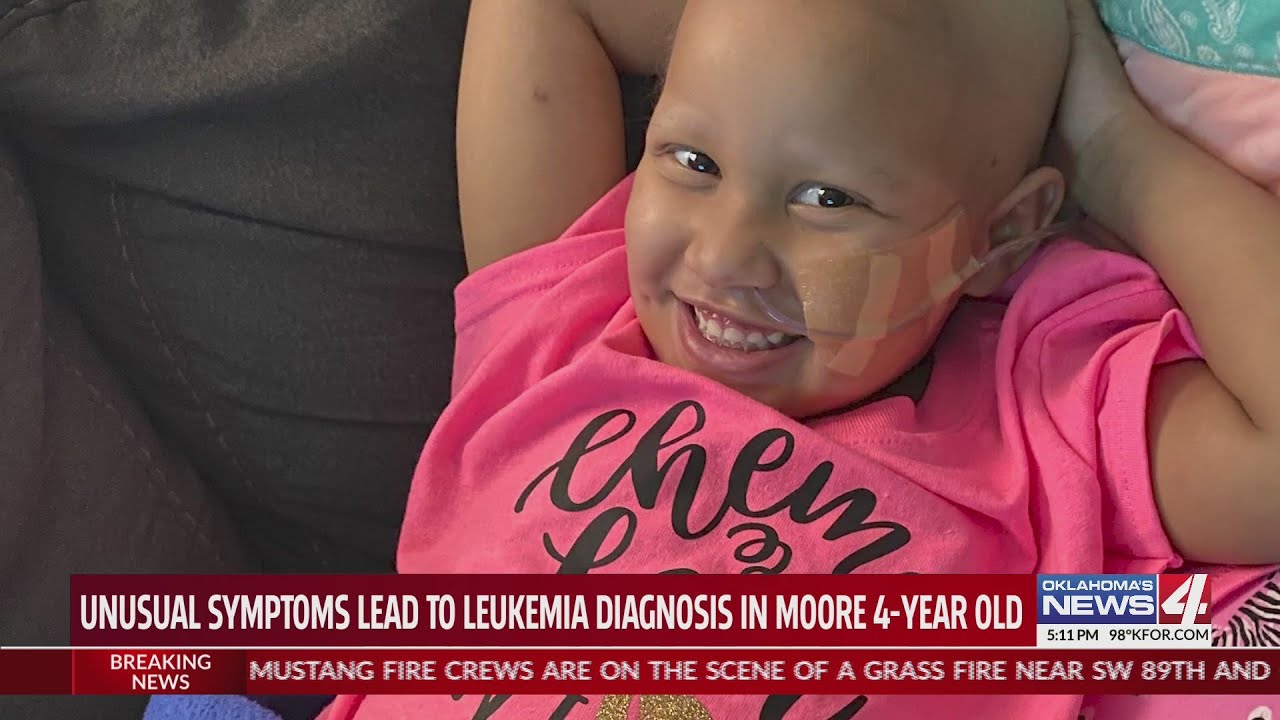 Moore 4 year old diagnosed with leukemia after unusual symptoms