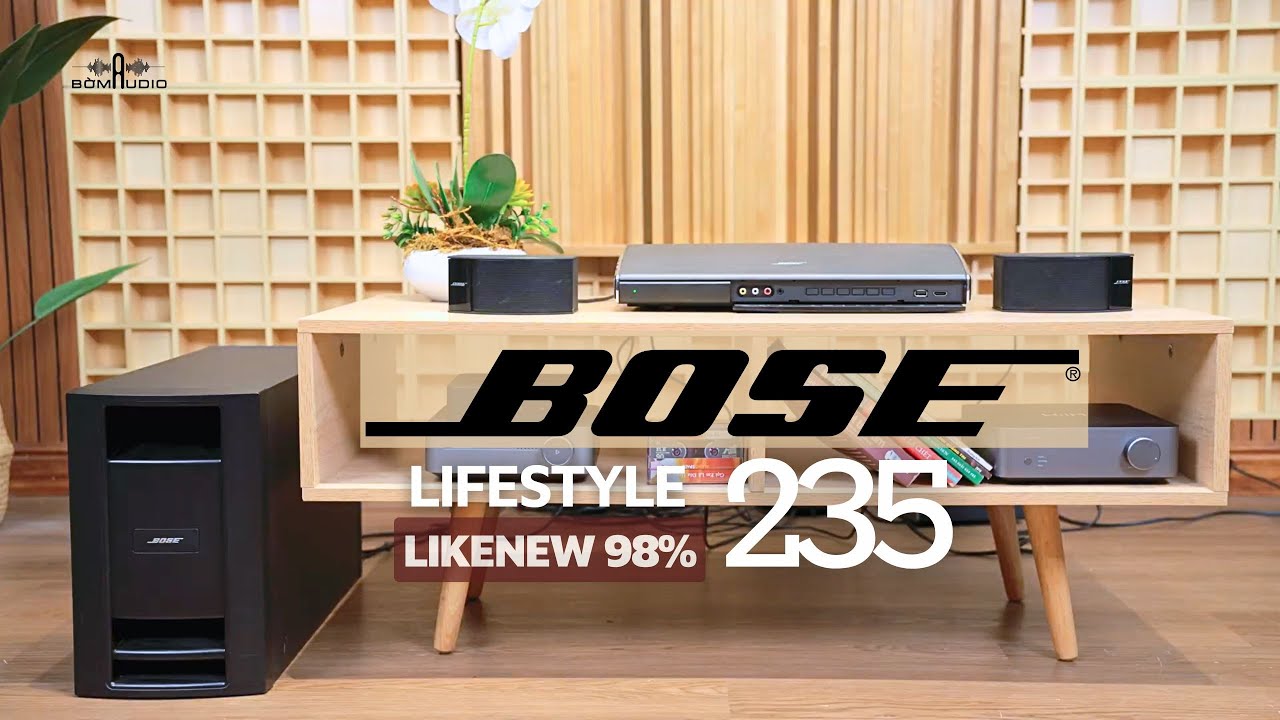 BOSE LIFESTYLE 235 🤩 Dàn BOSE 2.1 Cao Cấp Made In Mexico🤩 Hiệu Suất Âm Thanh Ấn Tượng Chỉ 13.5 Triệu