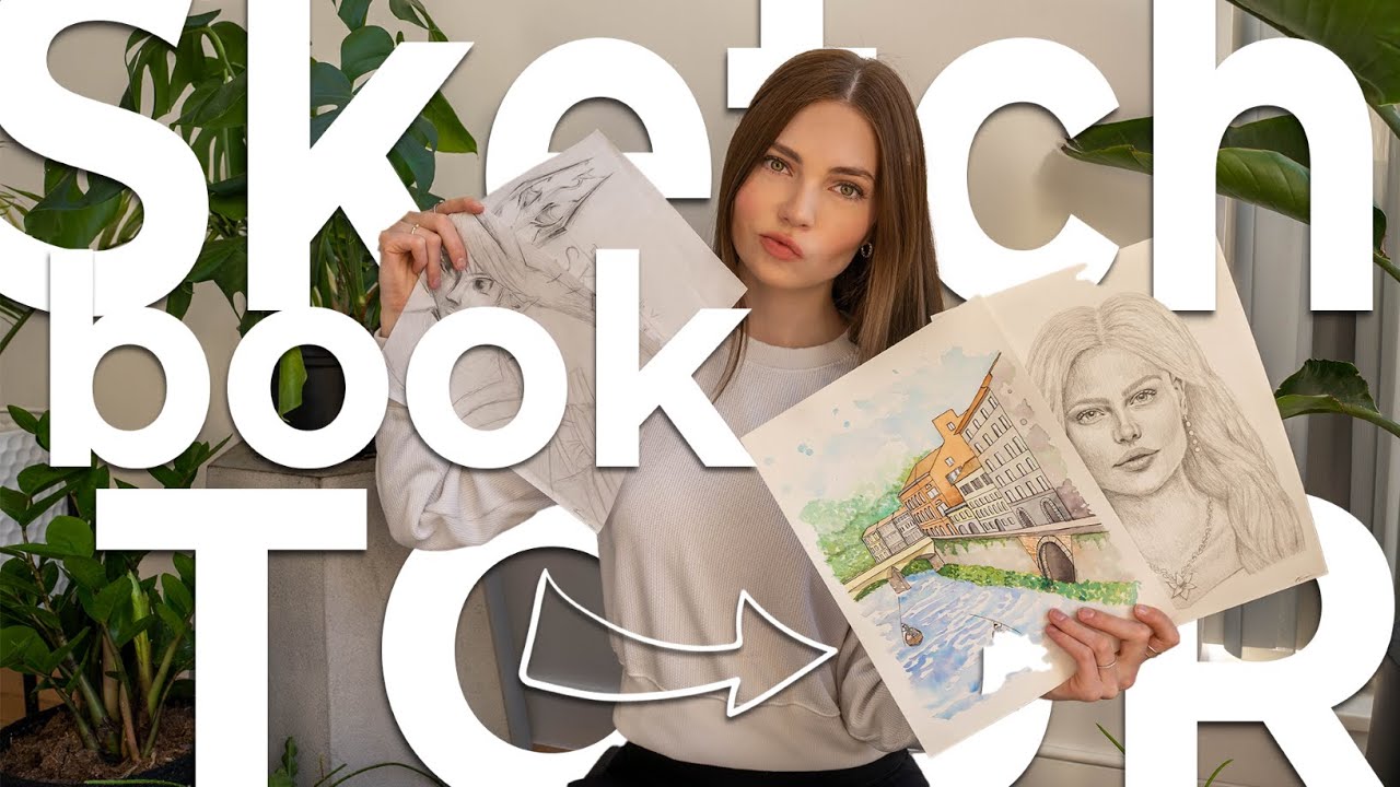 MEGA Sketchbook Tour ☆ Finished Art from the Start of my Art Journey!