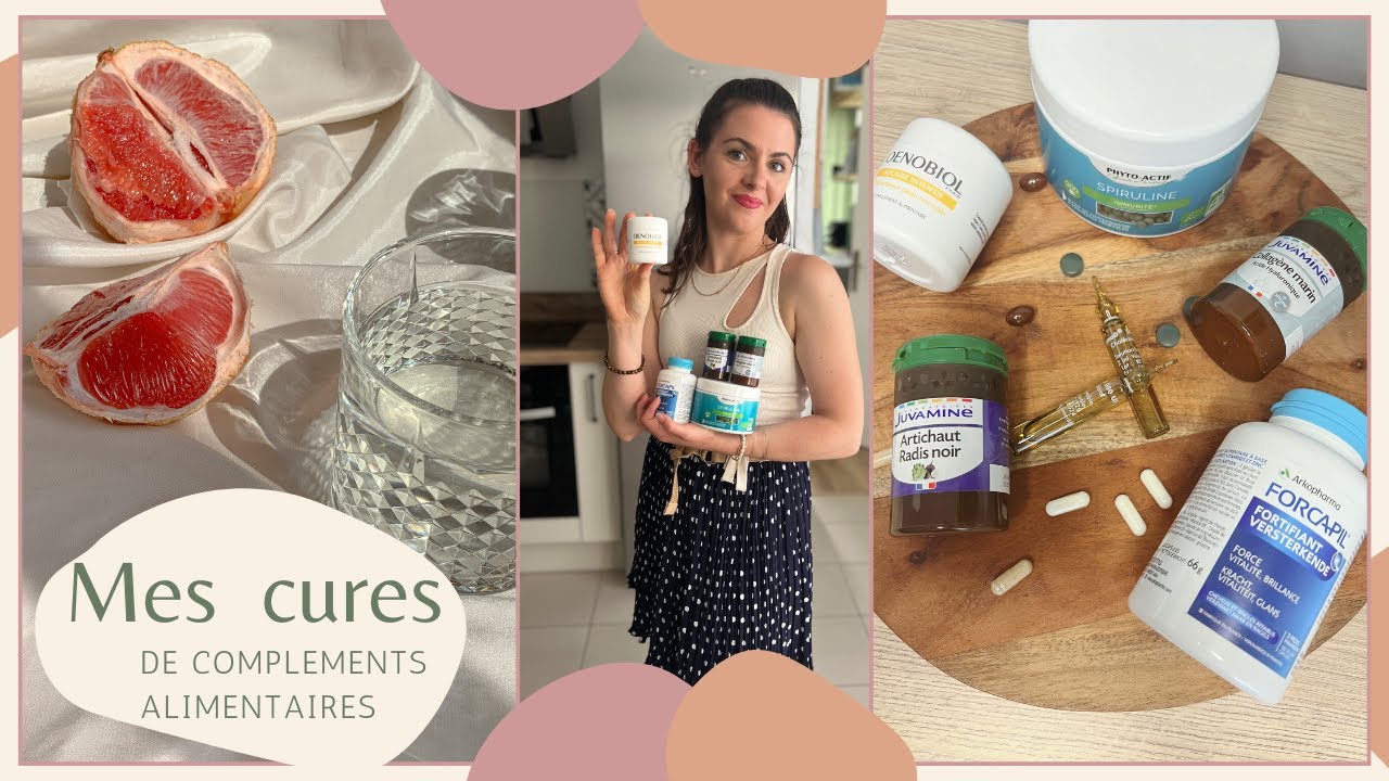 Compléments alimentaires : mes habitudes au cours de l'année !