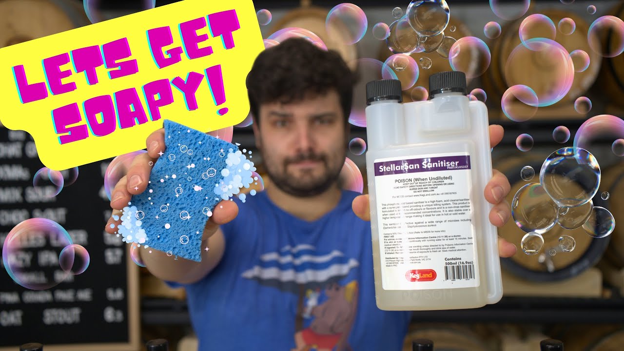 How to CLEAN & SANITISE Home Brewing Equipment! The EASY way