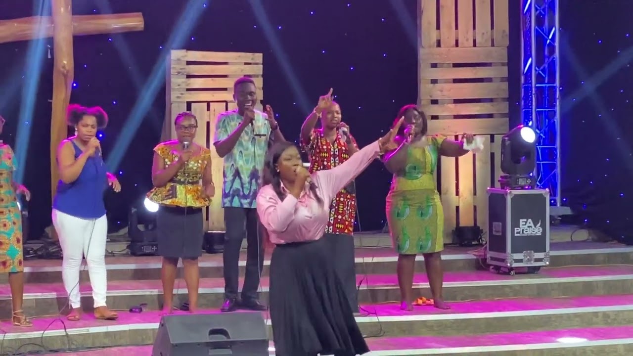 Petra Odubayo at 24 hours of worship and prayer at Family Chapel
