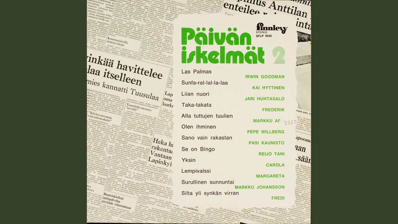 Sano vain rakastan