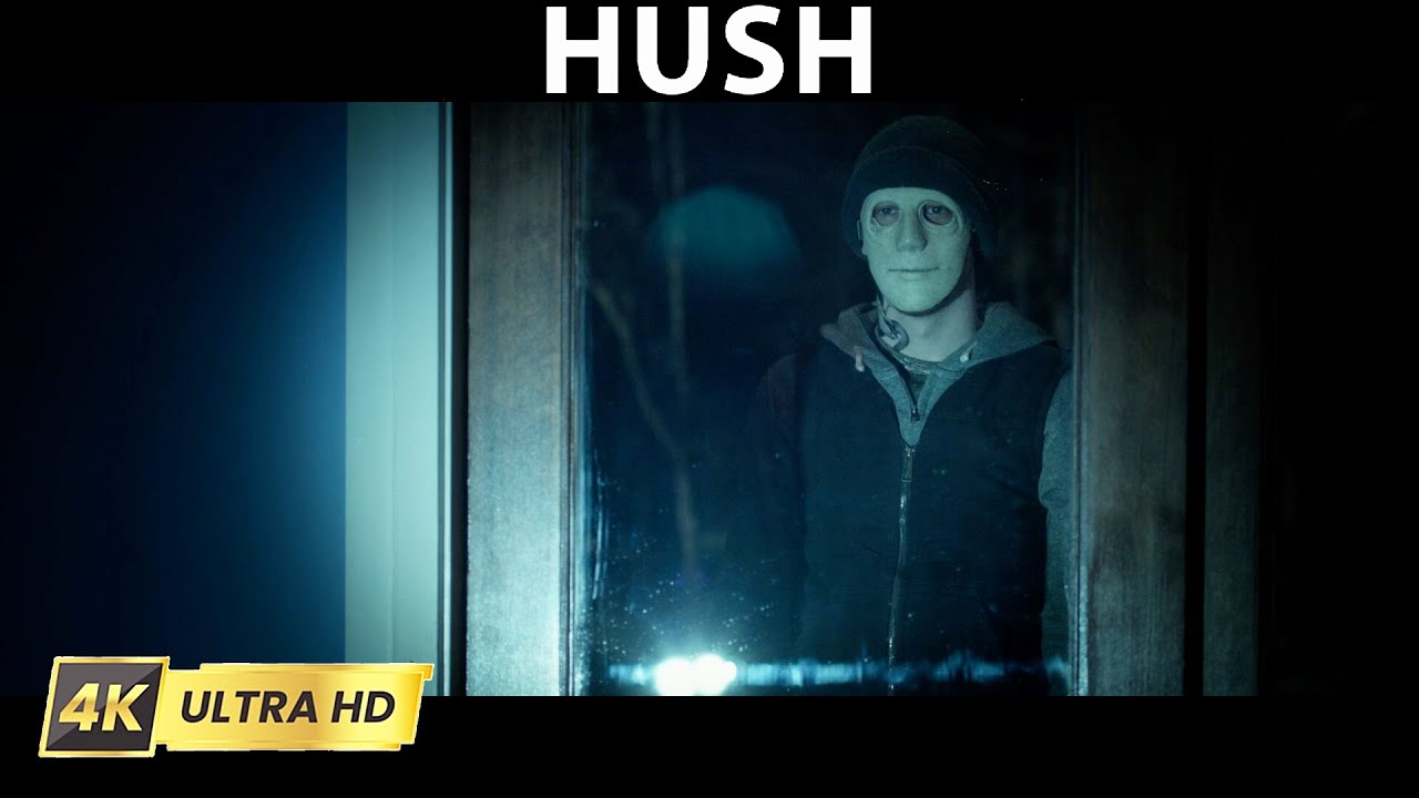 Hush (2016) Movie Clip - Masked Killer Scene HD