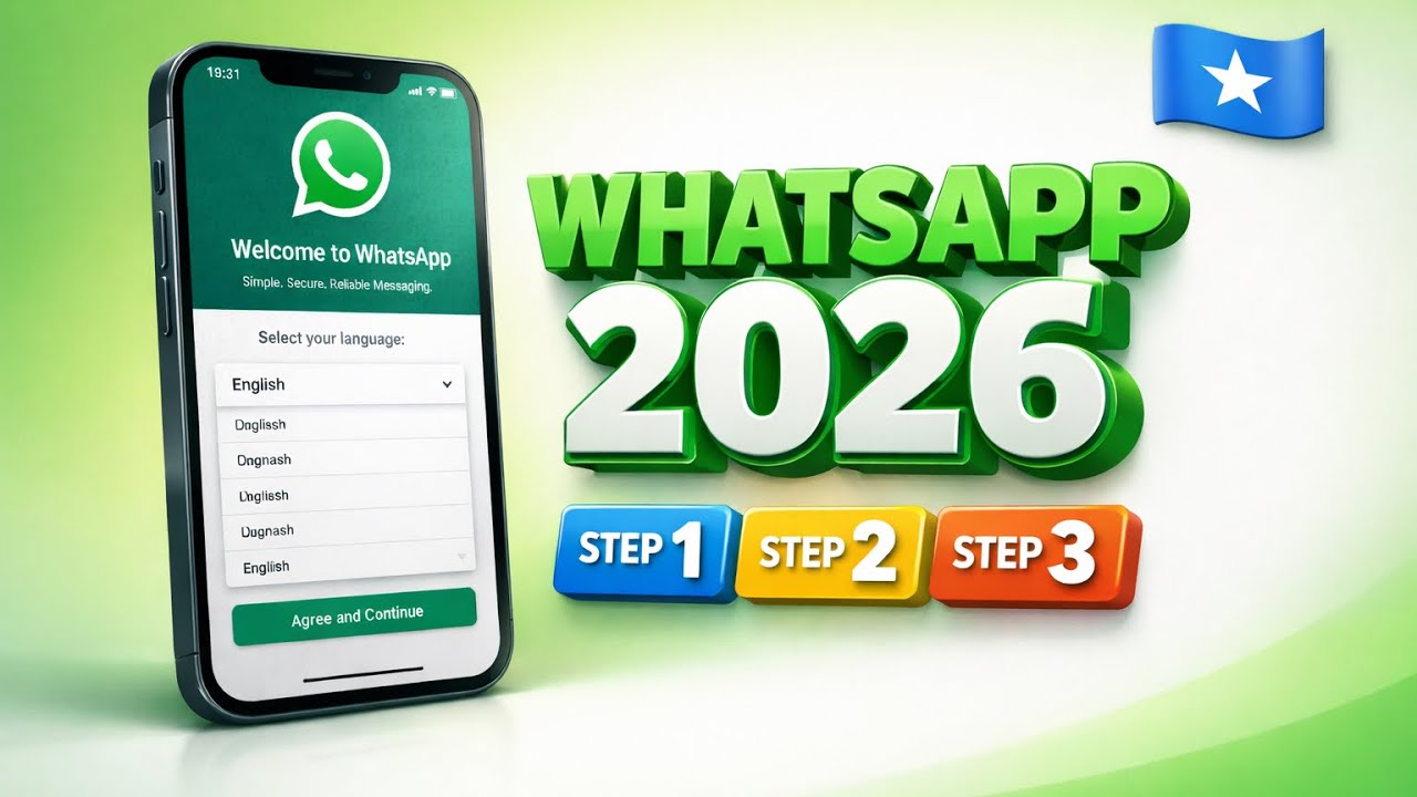 Sida WhatsApp Cusub Loo Sameeyo 2025 - Tallaabo Tallaabo (Somali)