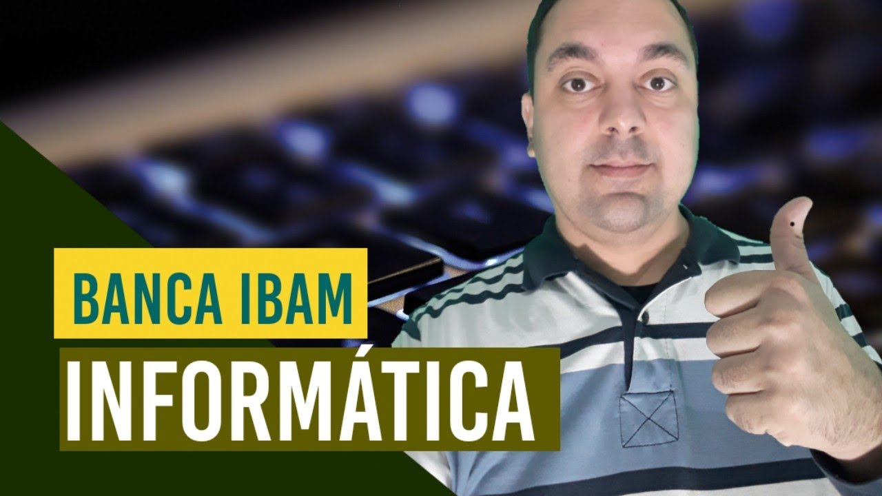 Banca IBAM -  Informatica 2021 – NÍVEL MEDIO –  PREF  GUARUJÁ