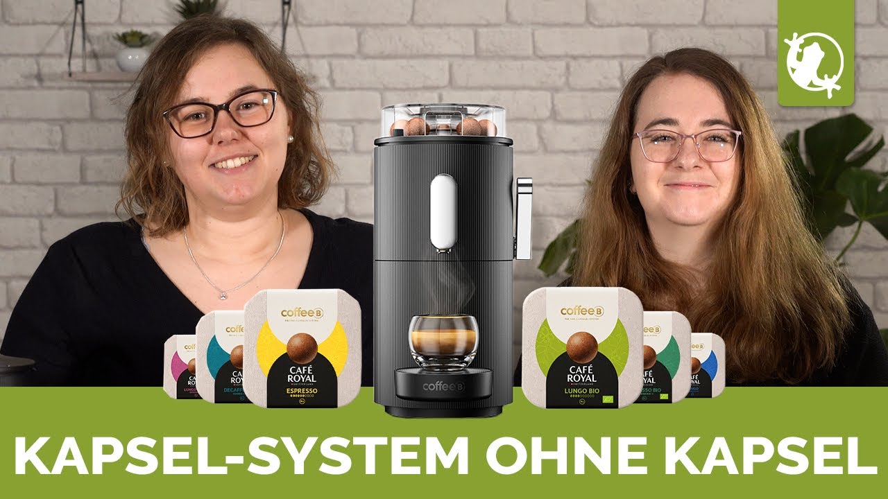 CoffeeB von Café Royal – Kapsel-Revolution ohne Kapsel? System, Maschine & Coffee B Balls im Test!